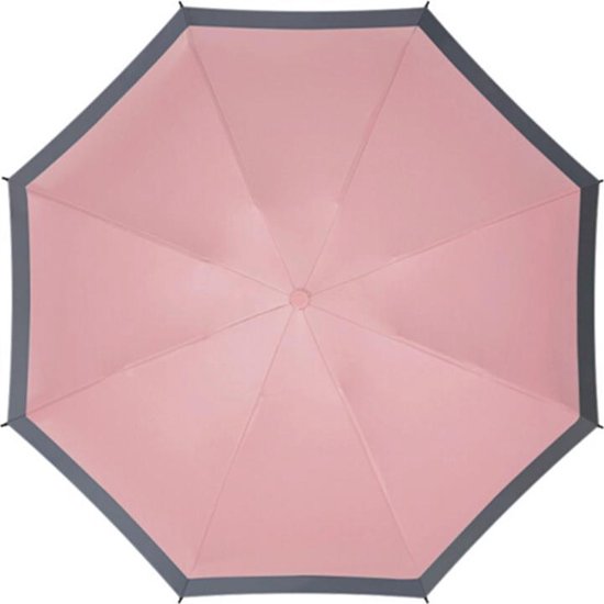 TDR -Opvouwbare Paraplu -Windproof- zonnescherm UV-SPF 50+compact en draagbaar-  Extra sterk  -  Roze