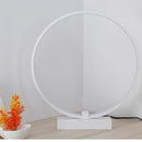 LED Tafellamp - Cirkel - 30cm diameter - Wit