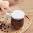 Automatische Roerbeker 400 ml – USB-oplaadbaar – Wit