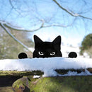 Unikorf 2-delige katten decoratie 22x18 & 22x12 zwart