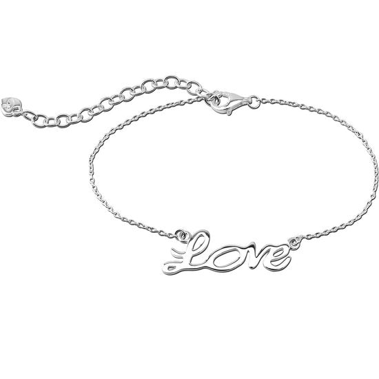 Reitsman 925 Zilveren 'Love'-Armband: Een Perfect Cadeau vol Liefde