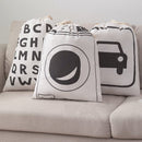 Set van 3 grote Linnen Opbergzakken 80x60 cm 226 L