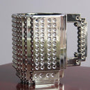 Build on Brick Mug - Zilver - 350 ml - Creatieve Drinkbeker