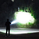 Multifunctionele LED zaklamp met Rood/Blauw Licht - 100m Ber