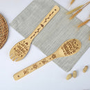 5-Delige Bamboe Kookgerei Set – Krasvrij & Hittebestendig