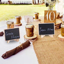 20stuks 10x7.5CM Stijlvolle Mini Tafel Krijtborden met Verwi