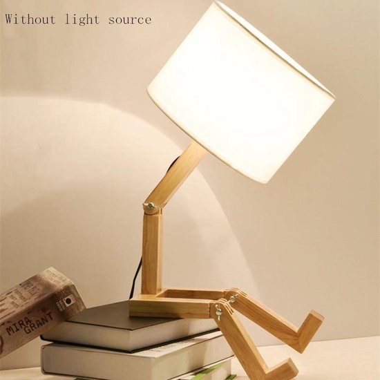 LED bureaulamp met boekenhouder - Scandinavisch design