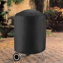 TDR - Grillhoes Buiten Ronde Barbecue- Afdekking Waterdicht UV-Bestendig Stofdicht Barbecuehoes Tuin Patio Ronde BBQ Grill Cover Perfect voor Weber en Ronde Barbecue Grill V1C05 - 62 x 105cm - Zwart