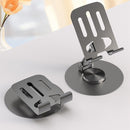 Unikorf 2x Premium Metalen Tel-/Tabhouder 360°/180° grijs