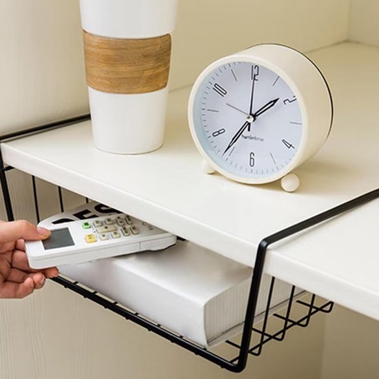 Hanging Basket Set - 2-Delige Onderkast Opbergbak voor Keuken, Badkamer en Kantoor – afbeelding 21