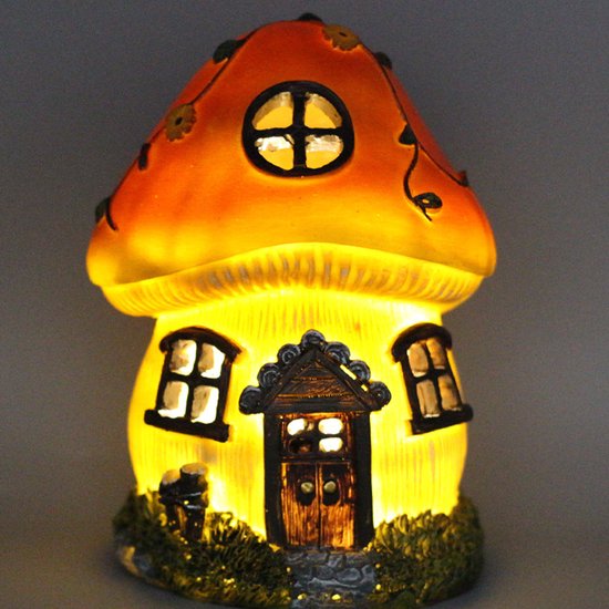 Zonne-energie Paddestoel Lamp - Milieuvriendelijk IP65