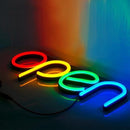 Neon verlichting-LED open bord-Licht reclamebord-hanglamp-rood geel groen blauw