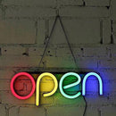 Neon verlichting-LED open bord-Licht reclamebord-hanglamp-rood geel groen blauw