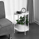 TDR - Nordic simple dubbellaagse kleine salontafel-wit