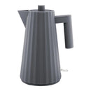 Alessi Plissé Waterkoker - 1,7L - Kunststof - Grijs