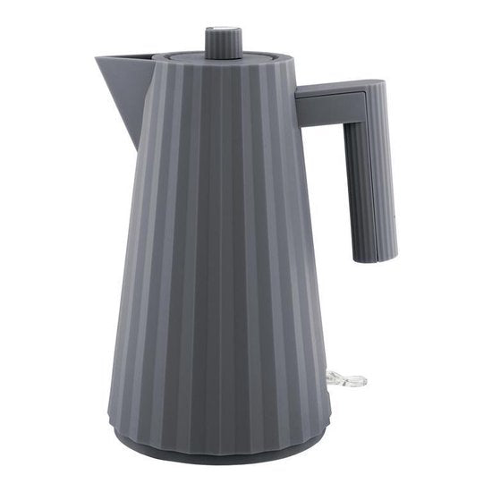 Alessi Plissé Waterkoker - 1,7L - Kunststof - Grijs