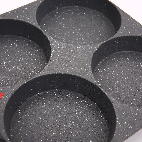 TDR-Omelet pan-Mini Pannenkoekenpan-Pancake Pan-Anti aanbaklaag