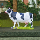 Levendig Koeienbeeldje van Synthetische Hars 22x8x17cm