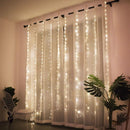 LED-lichtgordijn - Decoratief Gordijn met 300 LED's - Waterdicht - 8 Modi Afstandsbediening met USB-aansluiting voor Binnen en Buiten - 3m x 3m