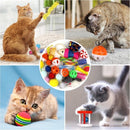Kattenspeelgoed Set 28-delig – Complete Speelset met Tunnel, Speelmuisjes, Ballen & Catnip – Voor Actieve en Gelukkige Katten
