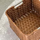 3-delige Duurzame Opbergdozen Set met Modern Minimalistisch Design - Duurzaam, Lichtgewicht, Stijlvol-bruin