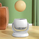 USB Oplaadbare Tafelventilator – 210° Breedhoek Wit