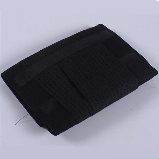 TDR - Rugbrace voor Onderrug - Corrigerend voor Onmiddelijke Pijnbestrijding & Rugondersteuning - Zwart - maat L (Taille: 82 - 92 cm)