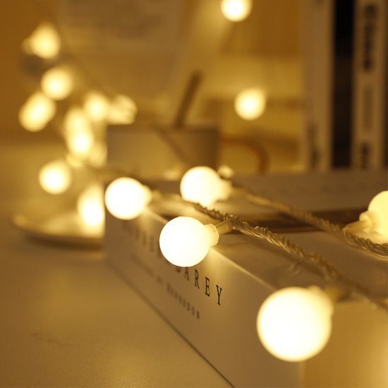 Xtraworks- Sfeervolle Decoratieve Lamp voor Buiten en binnen- 10m met 80 Lampjes - Energiezuinig en Warm Licht voor het Hele Jaar