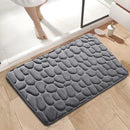 Badkamermat 50x80 cm - Luxe, anti-slip, grijs