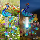 Xtraworks- Solar lamp Pauw met regenmeter -IP44- tuinverlich