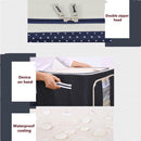 TDR Opbergtas met Deksel - Oxford Stof - 72L - Marineblauw