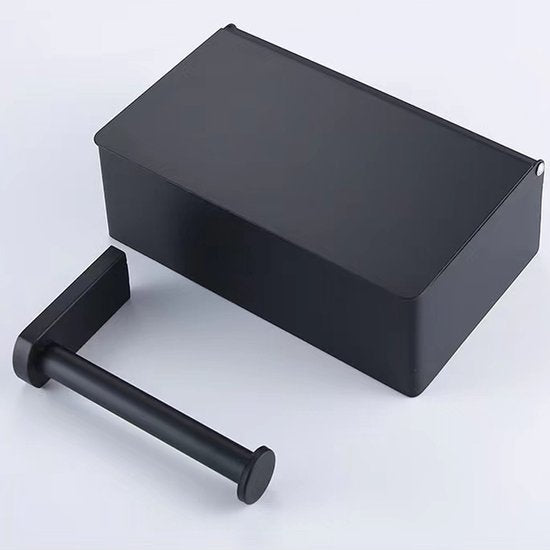 3-in-1 RVS Toiletrolhouders Zelfklevend-Vochtig Toiletpapier