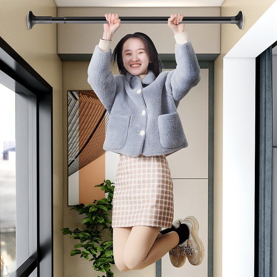 Uittrekbare Kledingkast Hanger- Garderobestang-douchegordijn