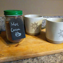 50x Cadeaulabels met touwje -houten Etiketten voor prijskaartjes, cadeauverpakkingen 7.9*5.1*0.25CM