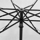 TDR-Opvouwbaar bloem paraplu - Zonbescherming Anti-Uv UPF50 + -Windproof- Stevig paraplu met diameter van 97 cm-roze
