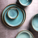 TDR - 4stuks Europese stijl creatieve keramische 6 inch kom set - Ideaal voor salade, soepkom, noedel enz.