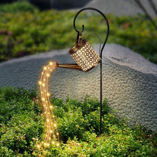 Decoratieve Hanglamp Gieter met Vonkelend Water LED, Zonne-e