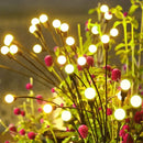 Verlicht Je Tuin met Stijl-LED-tuinlamp op zonne energie vuurvlieg 10 lichts-warm licht-74 cm Hoog