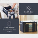 TDR Opbergtas met Deksel - Oxford Stof - 72L - Marineblauw