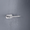 TDR - Toiletrolhouder - RVS - zelfklevend  Geen boren vereist - Zilver