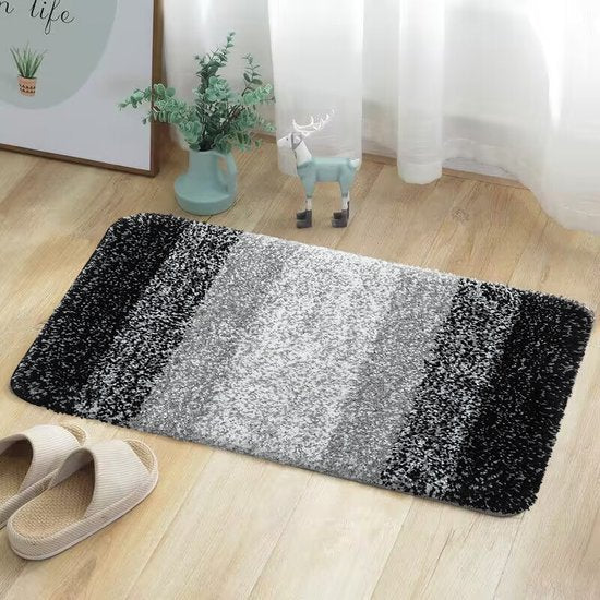 Luxe Antislip Badkamermat Zwart 51x76cm - Ultiem Comfort