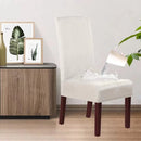 2 Stuks Waterdichte Stoelhoezen - Eetkamerstoel hoes - Stret