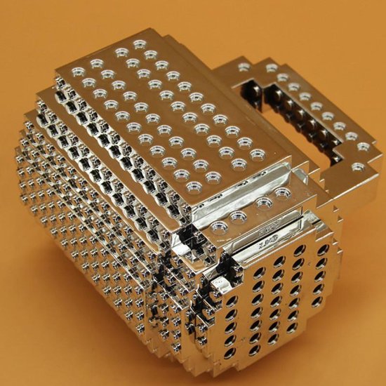 Build on Brick Mug - Zilver - 350 ml - Creatieve Drinkbeker