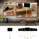 20 stuks Uniek Krijtbord op Houten Standaard- Compacte en St