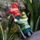 Kabouters die de trap beklimmen - Buiten- en binnendecoratie