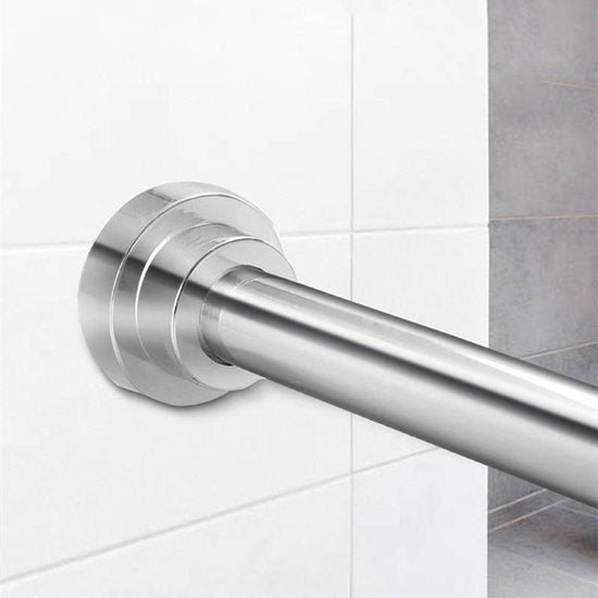 Garderobestang verstelbaar 55-85 cm RVS kledingrek kast