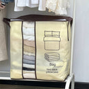 3 stuks Opbergzakken Dekbed & Kleding 45x28x49 cm Beige