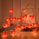 LED-liefdeslichtslinger-Hartvormig lichtsnoer voor Romantisc