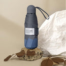 TDR -Opvouwbare Paraplu -Windproof- zonnescherm UV-SPF 50+compact en draagbaar-  Extra sterk   -haze blue