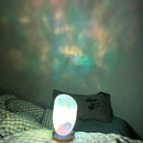 Nachtlampje met watergolf en afstandsbediening - 16 kleuren